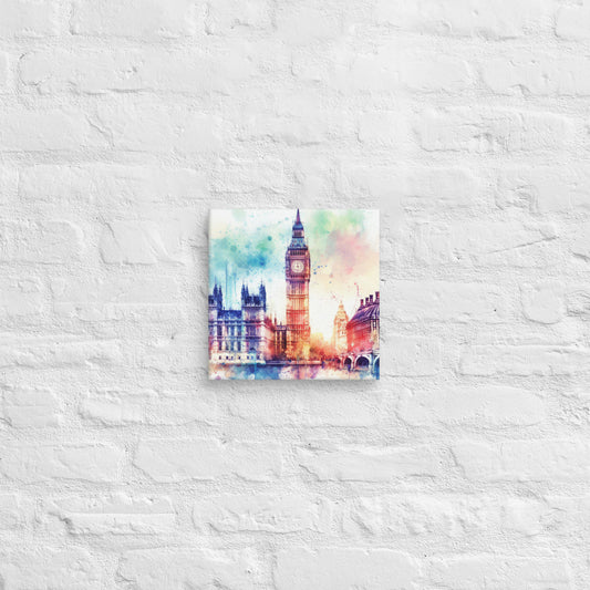 Landmarks in Bloom Canvas - Big Ben