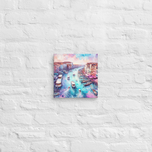 Landmarks in Bloom Canvas - Venice
