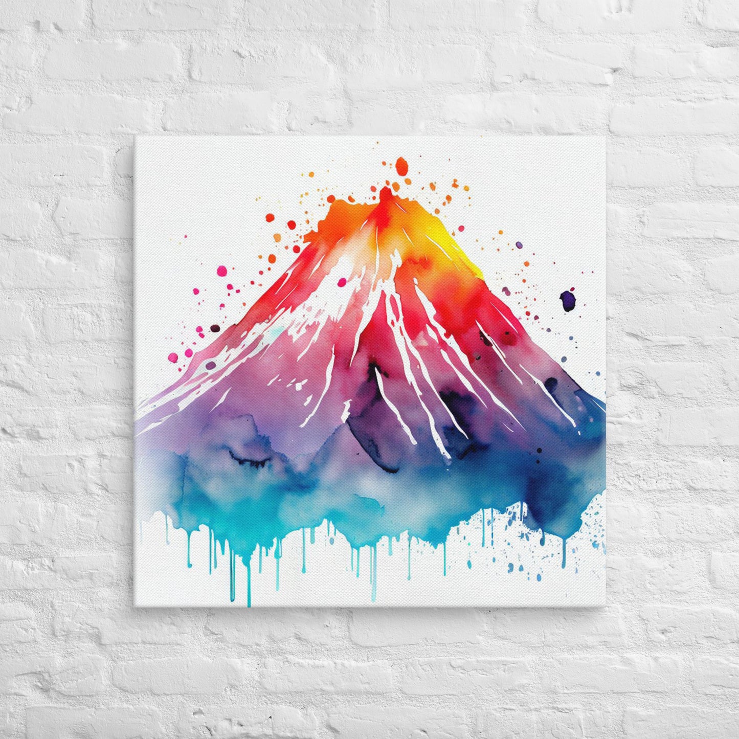 Landmarks in Bloom Canvas - Kilamanjaro