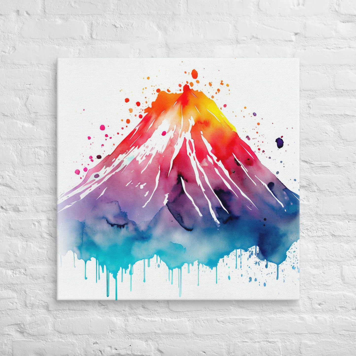 Landmarks in Bloom Canvas - Kilamanjaro