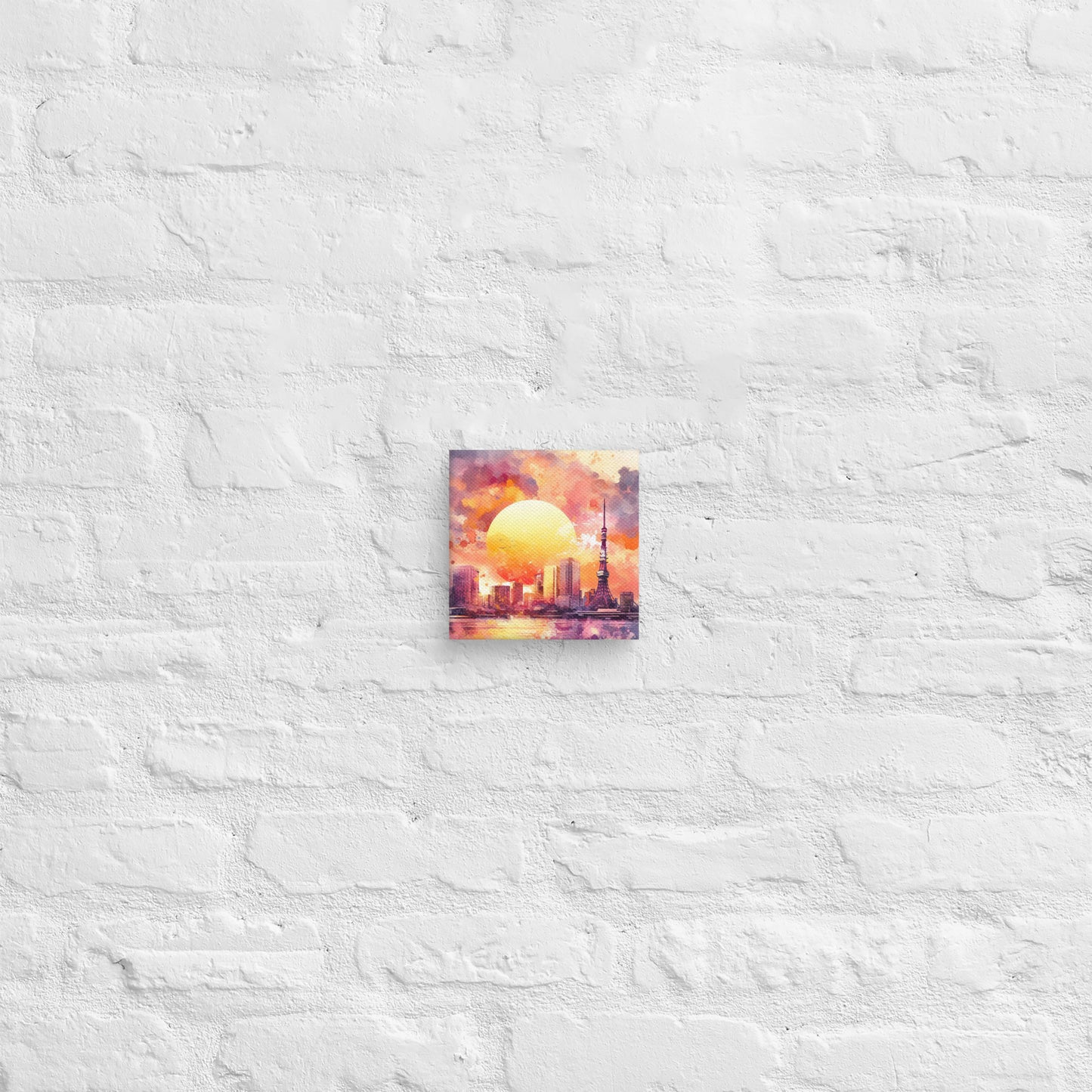 Landmarks in Bloom Canvas - Tokyo