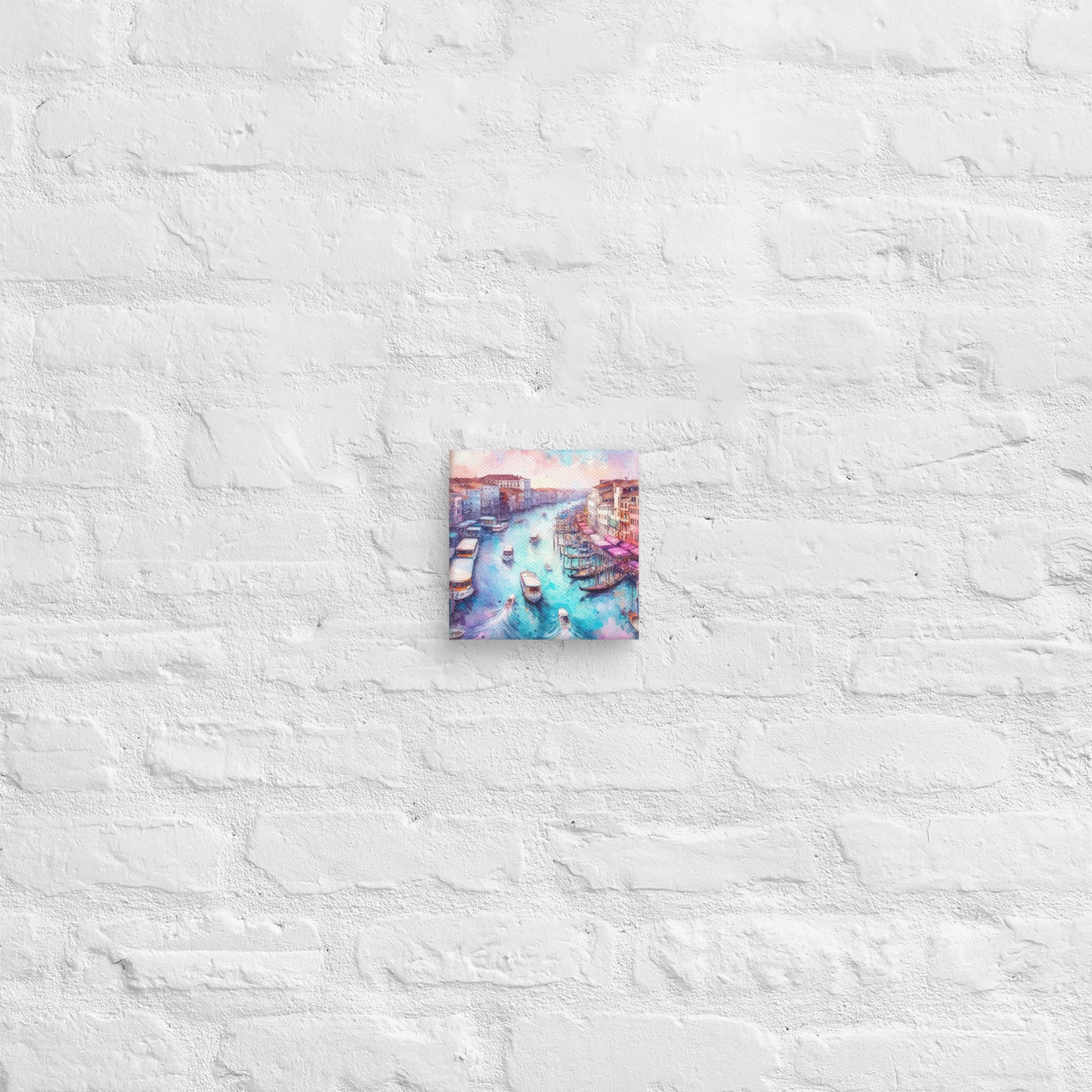 Landmarks in Bloom Canvas - Venice