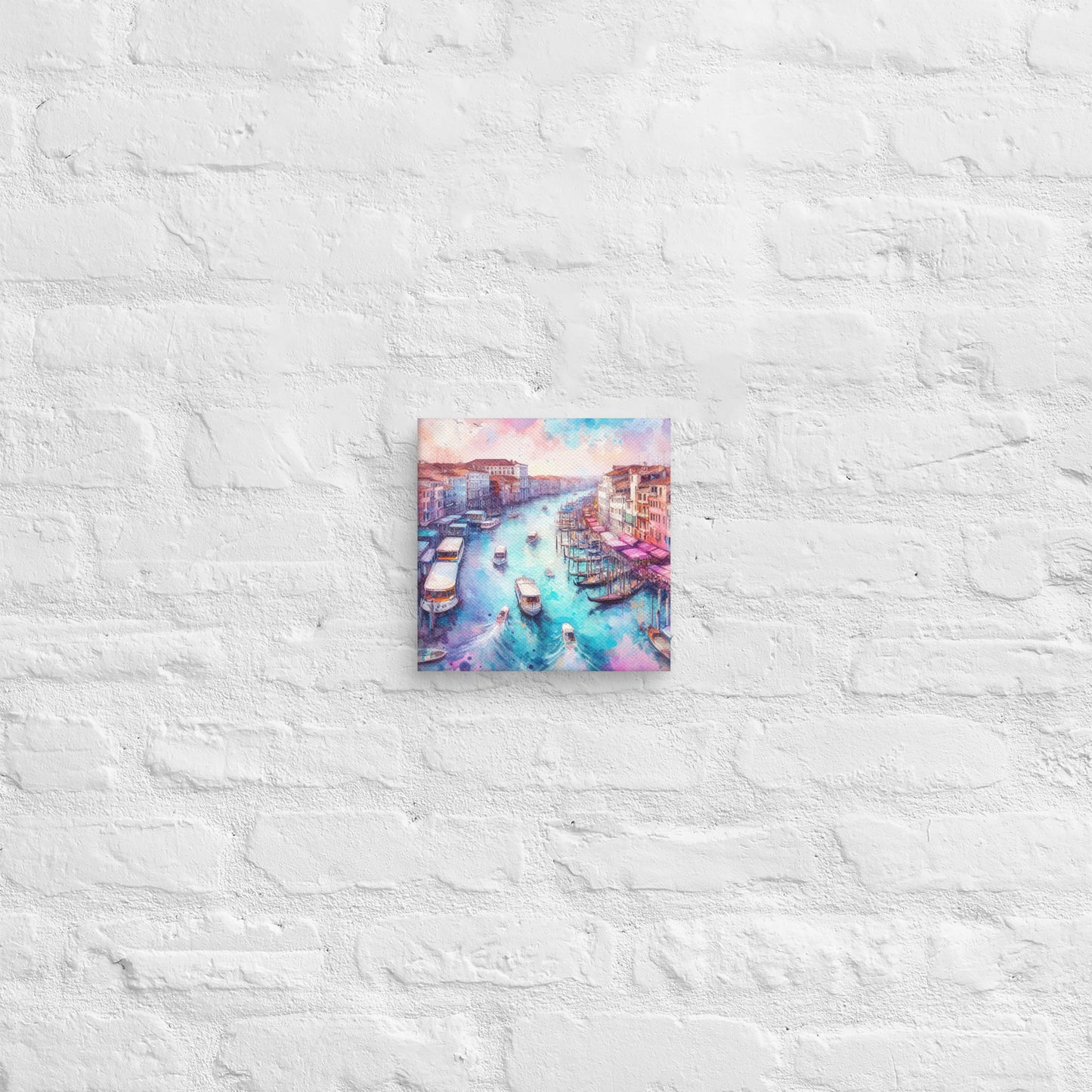 Landmarks in Bloom Canvas - Venice