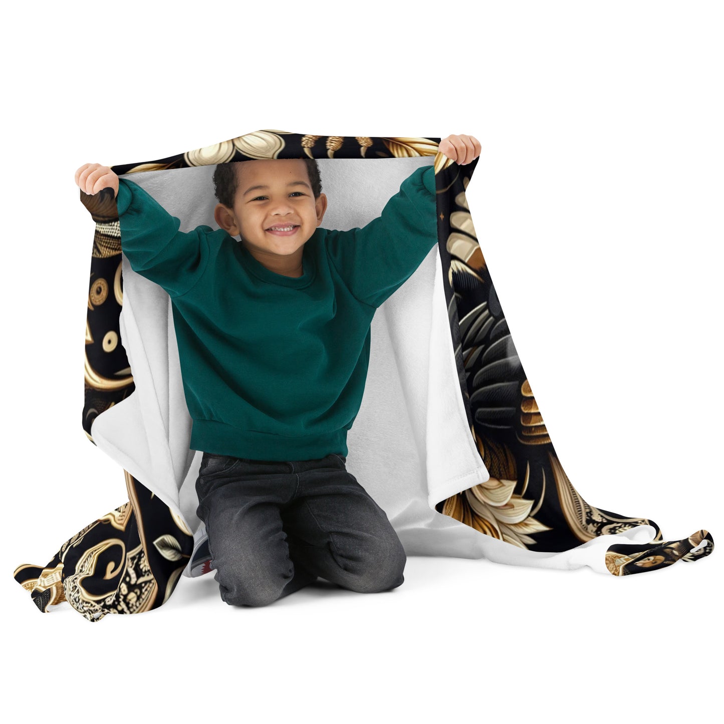 Whispering Wilderness Throw Blanket - Barn Owl