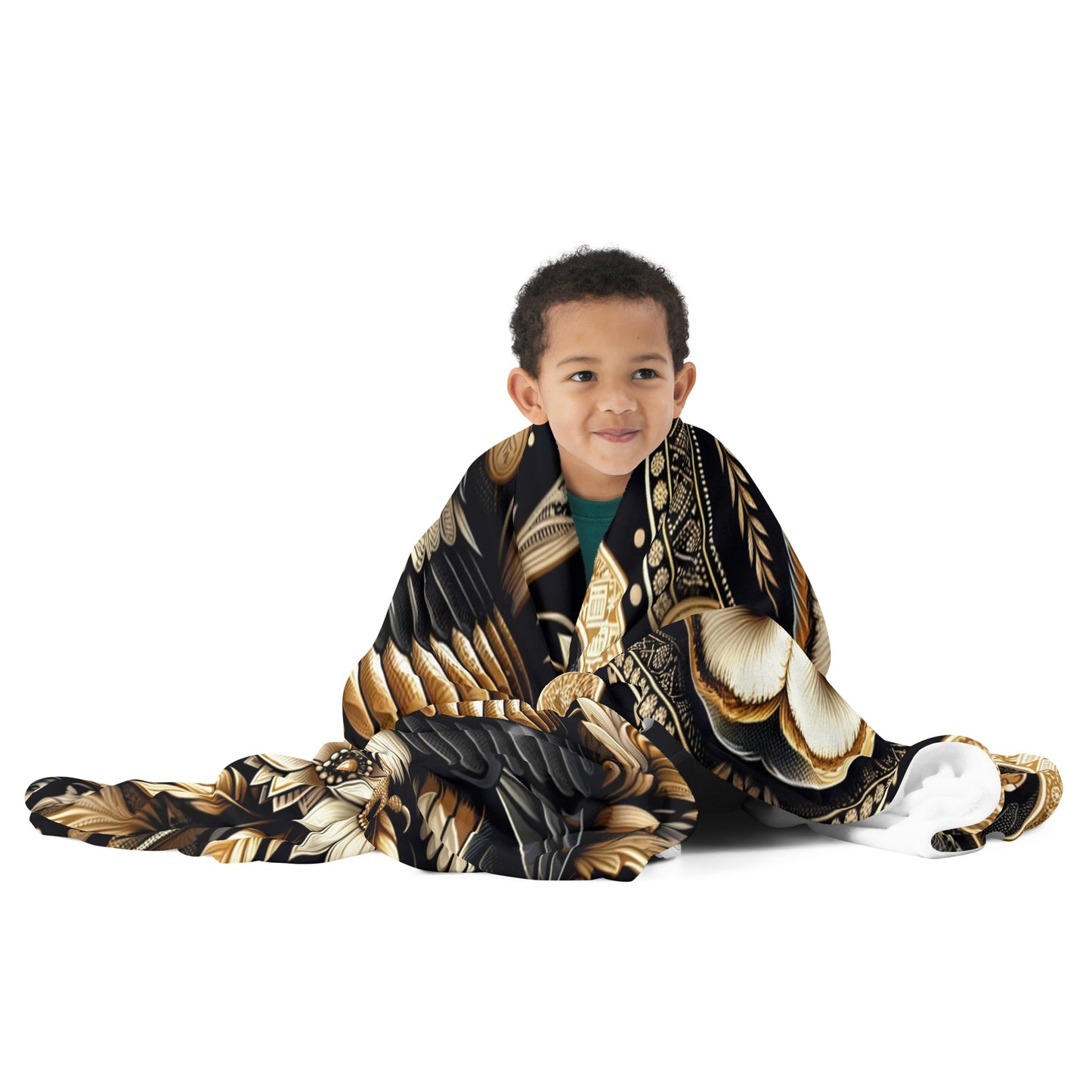 Whispering Wilderness Throw Blanket - Barn Owl