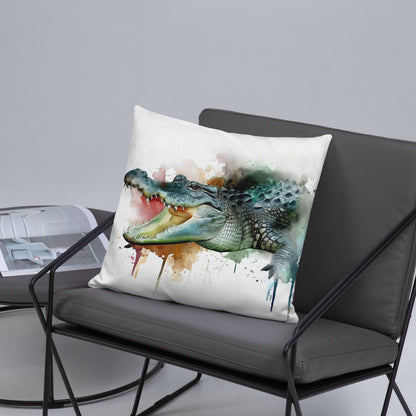 Wild Ink Cushion - Crocodile