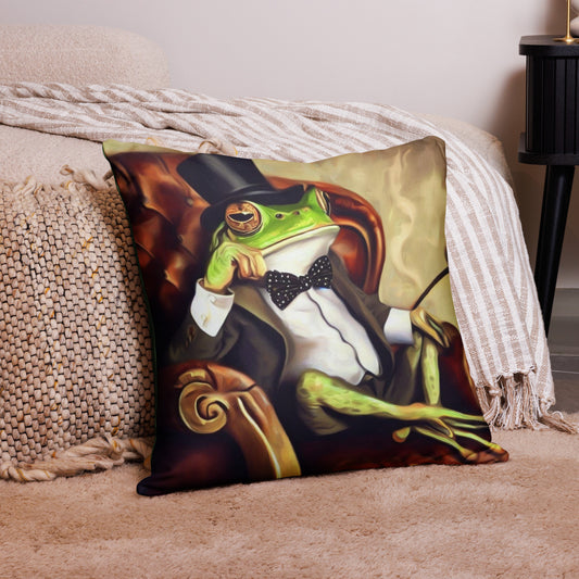 Classy Frog Cushion - LSB