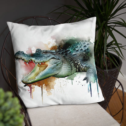 Wild Ink Cushion - Crocodile