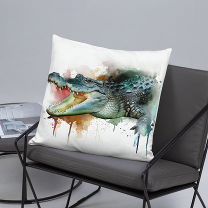 Wild Ink Cushion - Crocodile