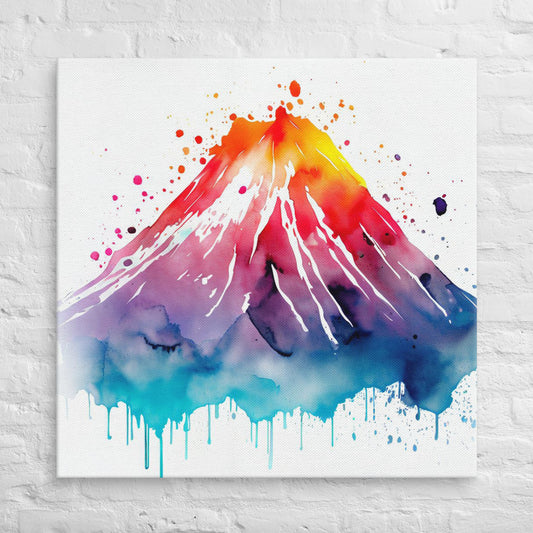 Landmarks in Bloom Canvas - Kilamanjaro